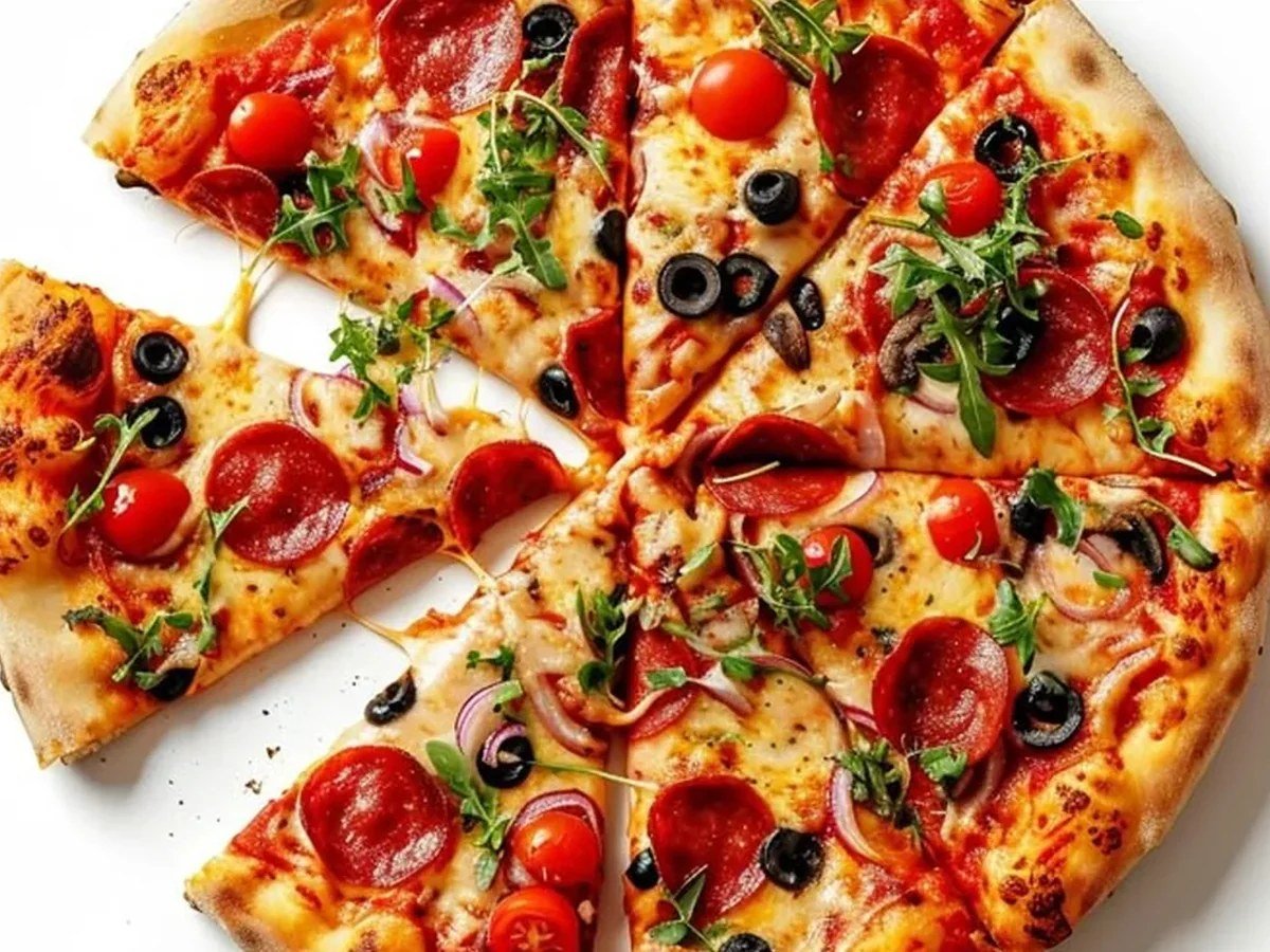 Pizza at Wonder of Foods Dunfermline